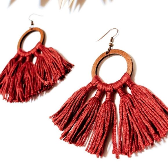 Boho statement earrings #784 - Picture 1 of 5